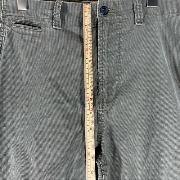 Gap Corduroy Pants Men's Size 40x32 Slim Fit Gray Straight Casual - Picture 5 of 11